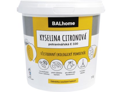 BALhome kyselina citronová potravinářská E 330, 1 kg