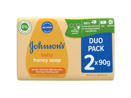 johnsons baby med toaletni mydlo pro deti 2 x 90 g duopack