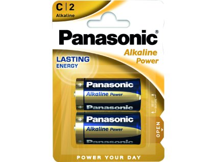 Panasonic Alkaline Power Mono C alkalické baterie, 2 ks