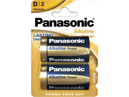 Panasonic Alkaline Power Mono D alkalické baterie, 2 ks
