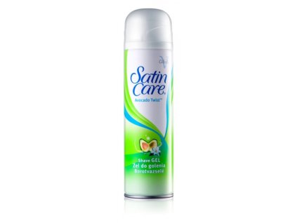 15777 1 gillette satin care avocado twist gel na holeni pro zeny 200 ml