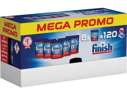Finish tablety do myčky All in 1 Max, 120 ks
