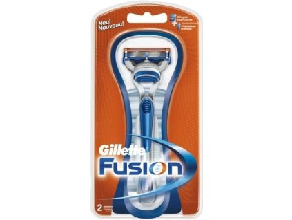 Gillette Fusion holicí strojek a 2 náhrní břity