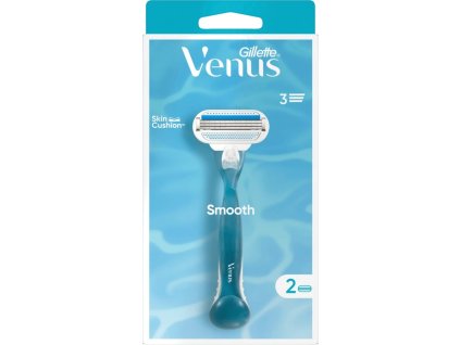 Gillette Venus Smooth dámský holicí strojek + 2 náhradní hlavice