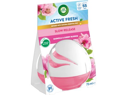 Air Wick Active Fresh Magnolie & Květy třešní osvěžovač vzduchu, 75 ml