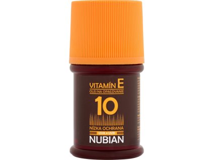 Nubian OF 10 olej na opalování, 60 ml