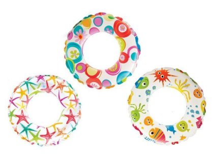 Kruh nafukovací zvířátko Intex 51cm 3-6let