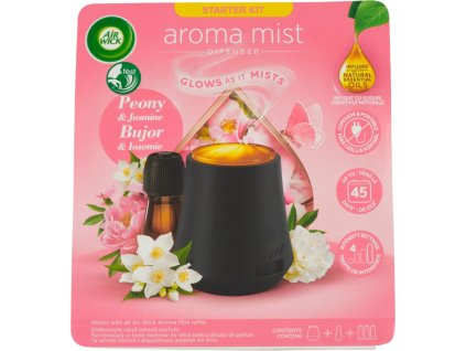 Air Wick Aroma Mist Pivoňka a jasmín vaporizér, 20 ml