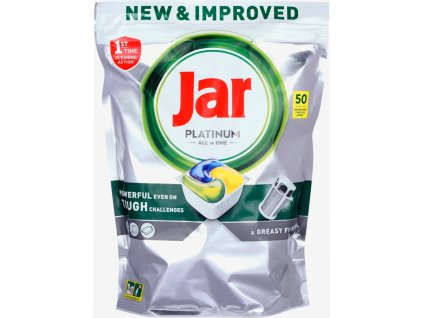 Jar tablety do myčky Platinum All In One, 50 ks