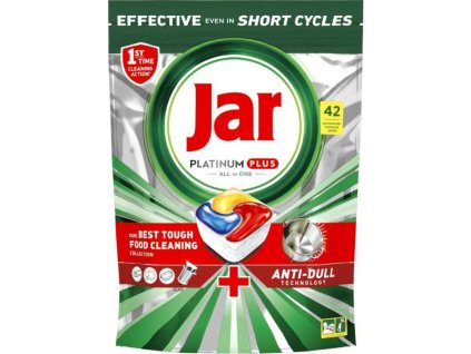 Jar tablety do myčky Platinum Plus, 42 ks
