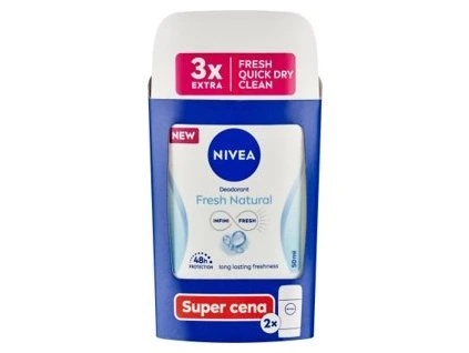 nivea tuhy deodorant 2x