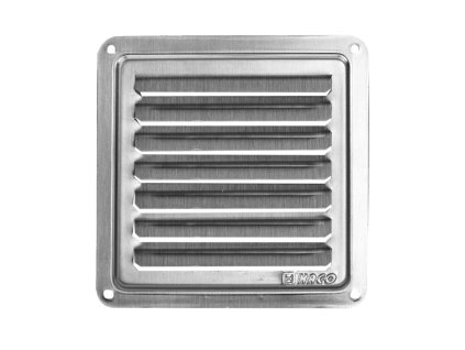HACO Mřížka větrácí nerezová - krytka | 100x100 mm (- -)