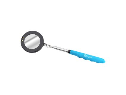 RICHMANN Magnetické inspekční zrcátko kulaté s LED diodami | 50 mm, 280-870 mm