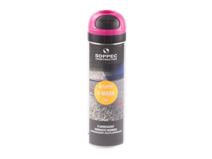 SOPPEC Značkovací sprej Soppec S-Mark, 6M | růžový, 500 ml