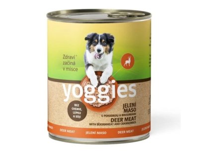 yoggies jelení maso 800 g