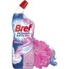 Bref WC gel Power Aktiv Gel Flower s osvěžovačem, 700 ml