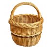 Košík na houby pr.20x28cm lakovaný