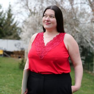 Novinka! Nyní mám pro Vás krajkové topy až do velikosti 58! Také jste snila o topu, který je pohodlný a zároveň zdobí?...