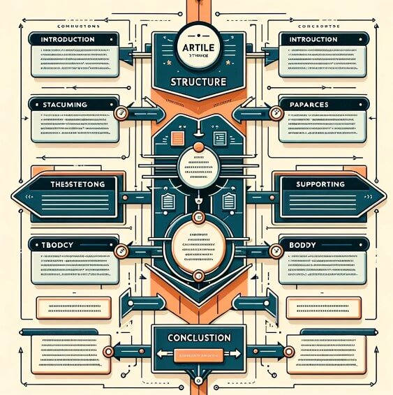 struktura článku