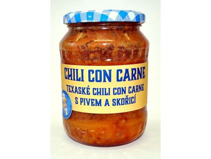 Texaské Chili con carne s pivem a skořicí (670 g)