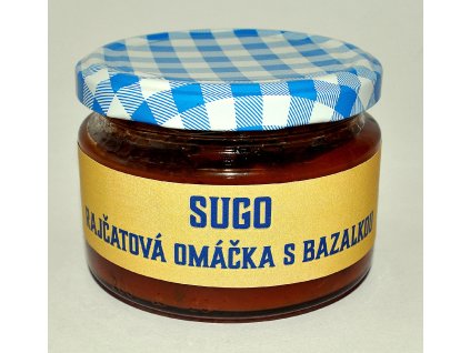 Sugo - rajčatová omáčka s bazalkou (200 g)