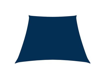 vidaXL Stínící plachta oxfordská látka lichoběžníková 4/5 x 4 m modrá