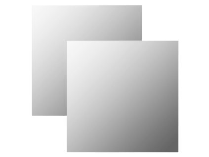 vidaXL Nástěnná zrcadla 2 ks 50 x 50 cm čtvercová sklo