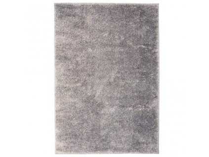 Marketos Kusový koberec s vysokým vlasem Shaggy 140 x 200 cm šedý