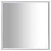 vidaXL Zrcadlo stříbrné 70 x 70 cm