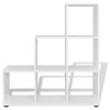 242552 Marketos Staircase Bookcase/Display Shelf 107 cm White