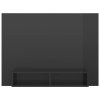 vidaXL Nástěnná TV skříňka šedá vysoký lesk 120x23,5x90 cm dřevotříska