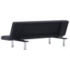 282193 Marketos Sofa Bed Dark Grey Polyester