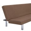282195 Marketos Sofa Bed Brown Polyester