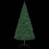 vidaXL Umělý vánoční stromek s LED a sadou koulí 400 cm zelený