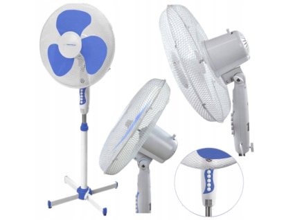 Álló ventilátor – csendes, erős padlóventilátor oszcilláló funkcióval