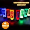 UV Neon Arc- és Testfesték – 8x10ml szett