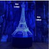 Eiffel torony 3D lámpa