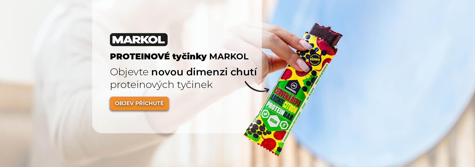 Proteinové tyčinky MARKOL