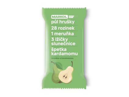 Makol raw bar hruška a kardamom