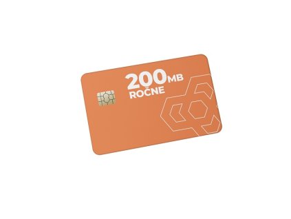 Dátový balík štandardný 200MB ks/rok