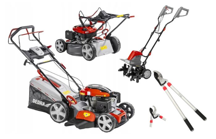 Záhradná technika značky DEDRA