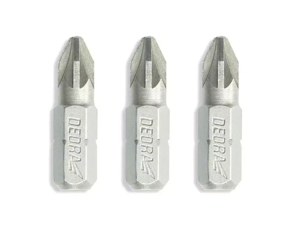 Súprava skrutkových bitov Pozidriv PZ1/2/3x25mm, blister