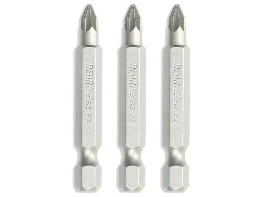 Súprava skrutkových bitov Pozidriv PZ1/2/3x50mm, blister