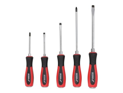 Súprava úderových skrutkovačov 5 ks, oceľ CrV