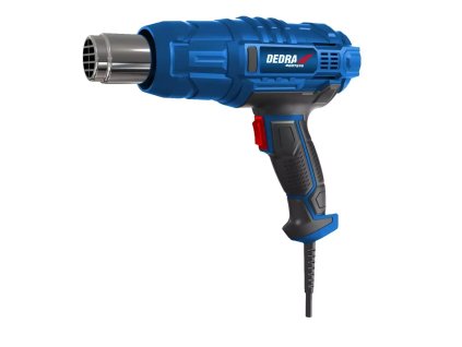 Teplovzdušná pištoľ 2000 W 2 dýzy, kartón