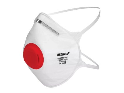 Protiprachová polomaska s 1 ventilomk, FFP2, 2 ks