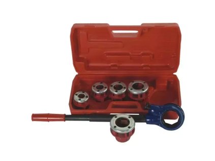 Rezač závitov, sada 3/8", 1/2", 3/4", 1", 1-1/4"