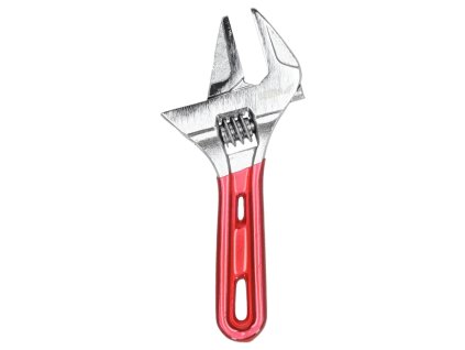 Nastaviteľný kľúč krátky 140 mm, rozsah čeľustí 0-34 mm, CRV