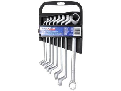 Sada očkových kľúčov 8 ks CrV set 6-7,8-9,10-11,12-13,14-15,16-17,18-19,20-22