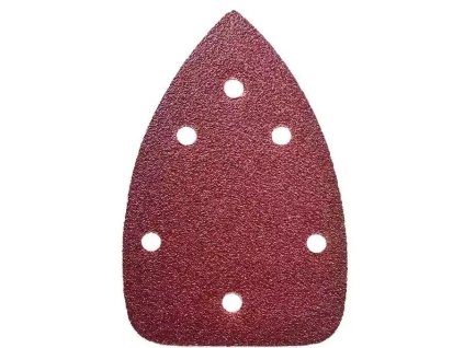 Brúsny papier Delta 140x140x80 mm, 60 hr., such. zips, sada